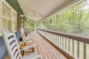 Secluded Cabin with Porch - 7 Miles to Lake Chatuge!